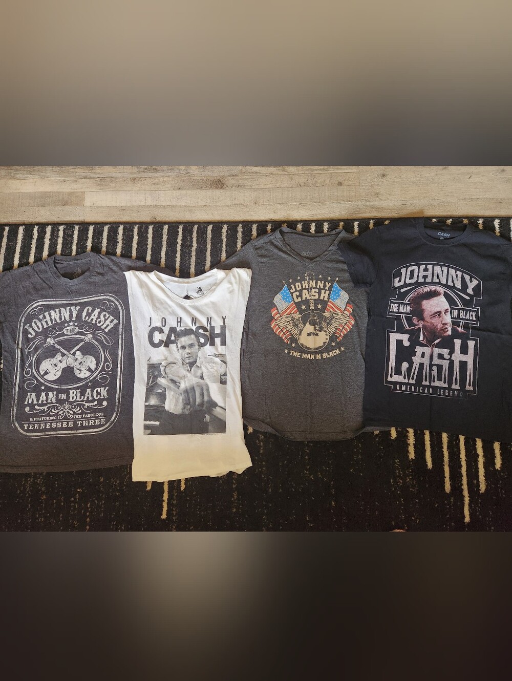 Womens Johnny Cash Shirt Bundle S